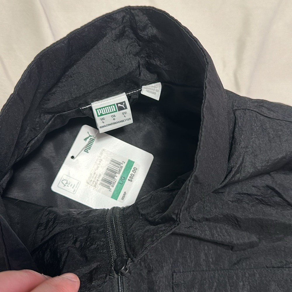 NWT Puma Track Jacket large - Picture 4 of 4